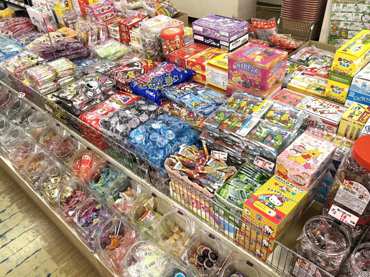 駄菓子コーナー