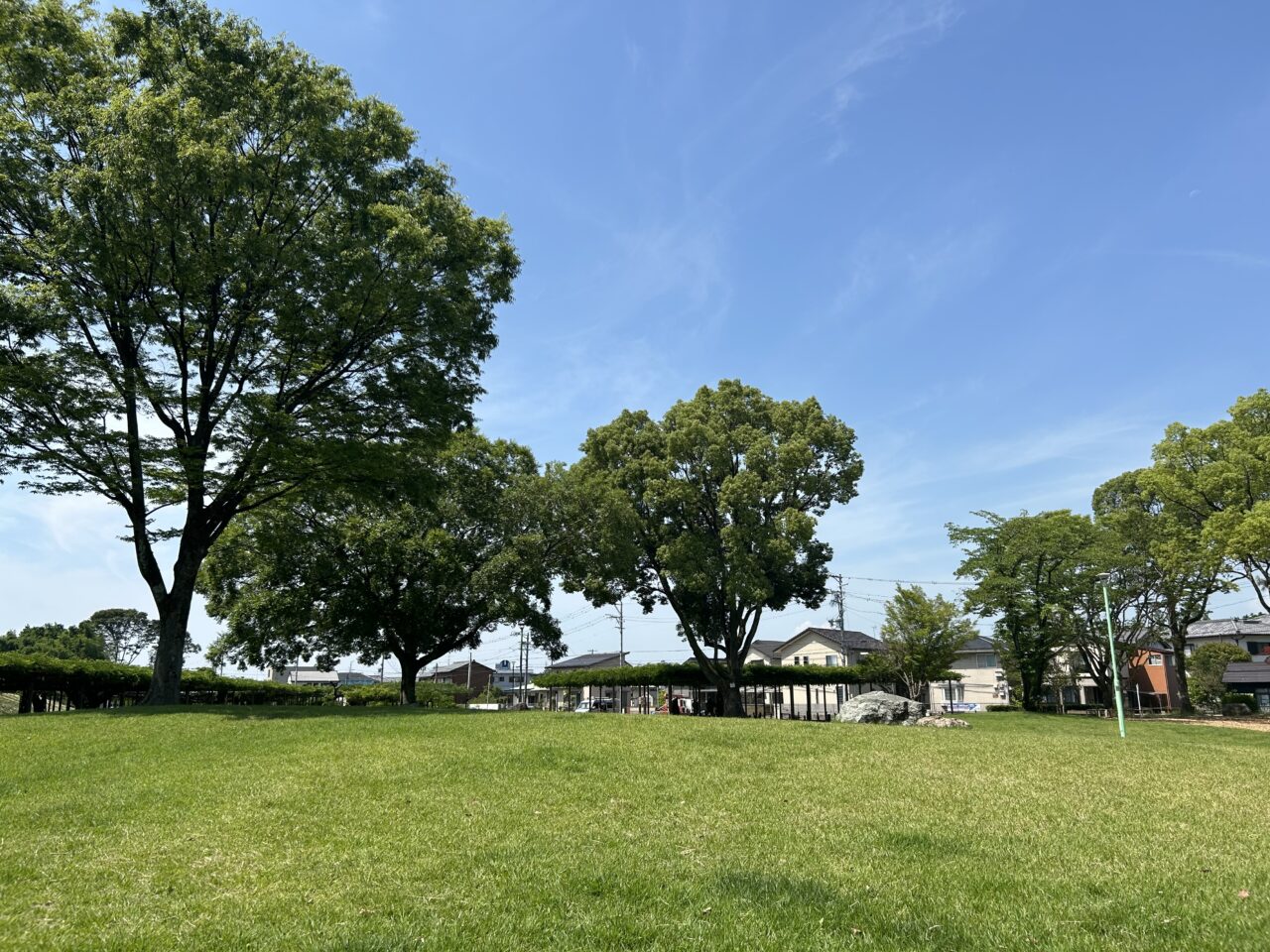 整備が進む天王川公園