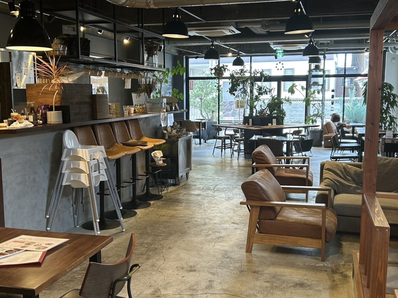 SIPPO meet up cafeの店内の様子