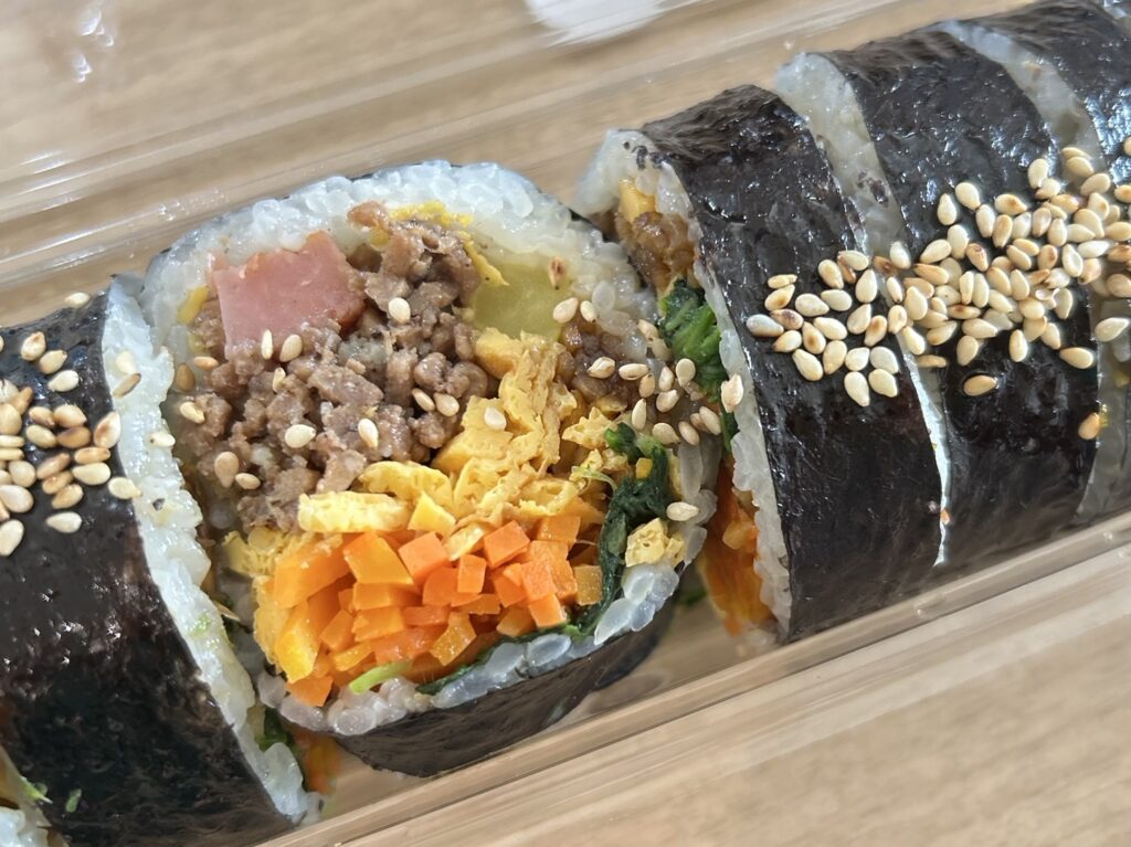ホナムの台所のキンパ