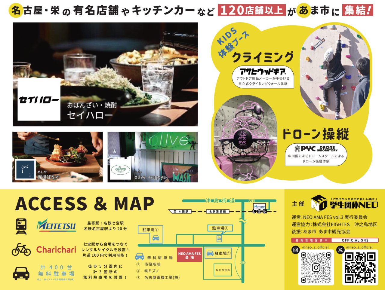 NEO AMA FES vol.3告知ポスター