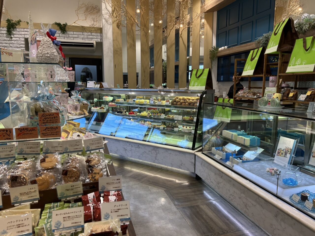 エール・ブランシュの店内の様子