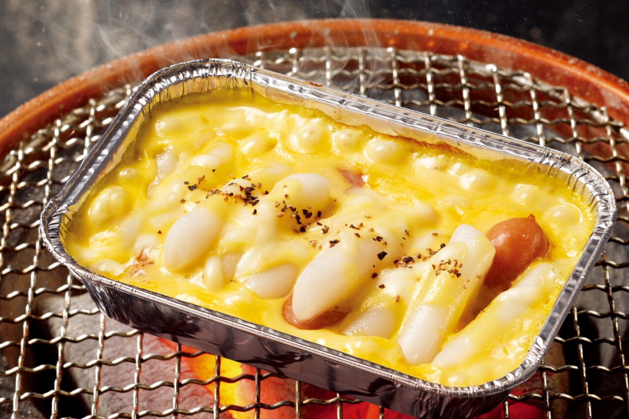 チーズと絡むカルボナーラトッポギ