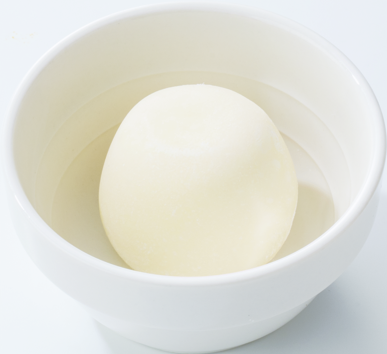 追加トッピングとして提供されるミニ雪見だいふく単体の様子