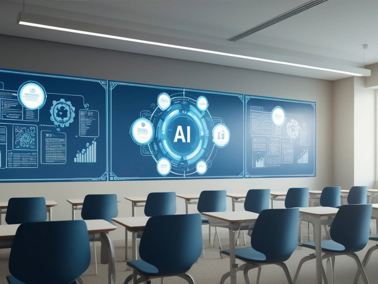 AI・データ活用の抽象イメージ