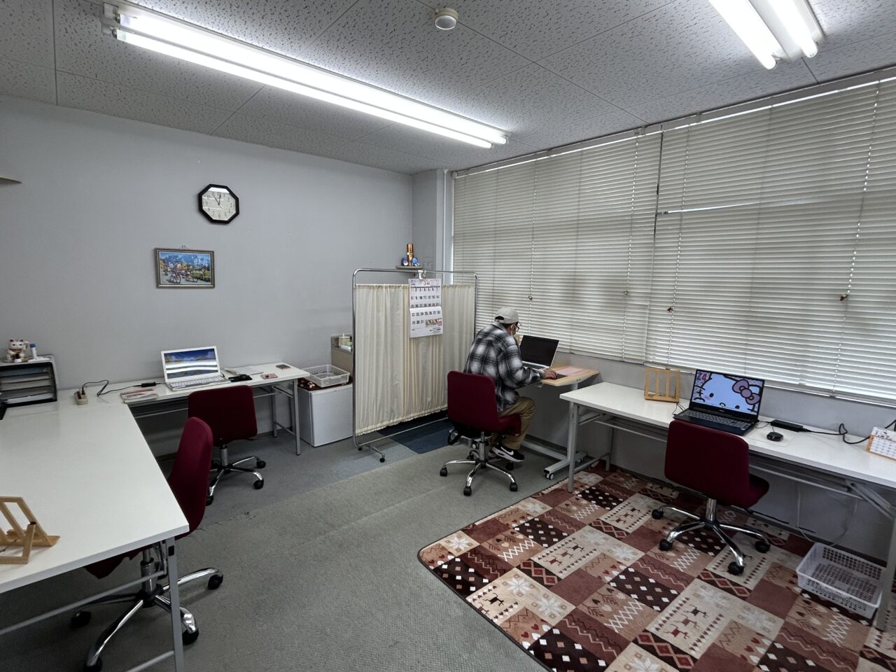 パソコン教室くんの、教室内全体の様子