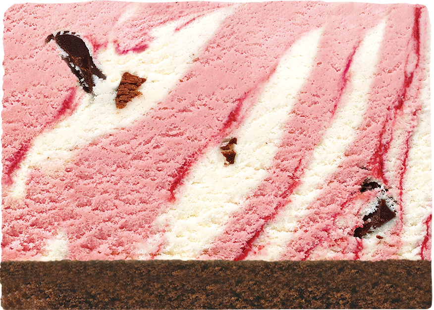 クロミのデザインのサンリオキャラクターズパレット4アイスクリームケーキ