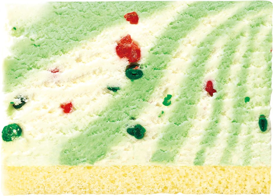 シナモロールのデザインのサンリオキャラクターズパレット4アイスクリームケーキ