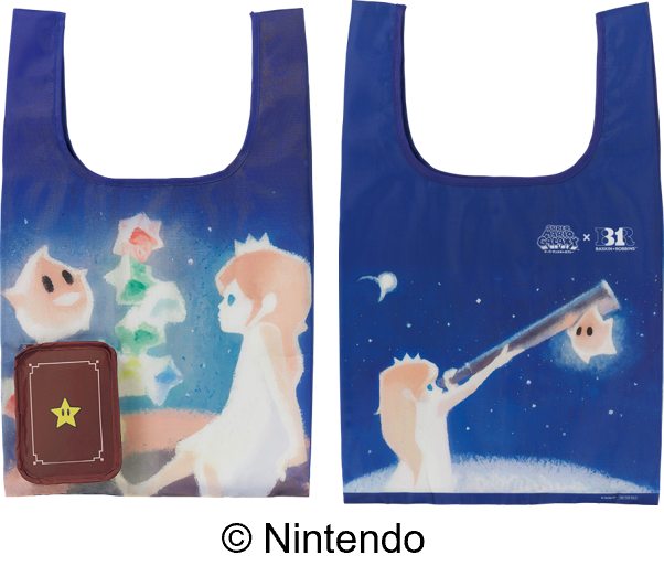 ​スイーツギャラクシーセットの特典であるロゼッタの絵本デザインのオリジナルエコバッグ