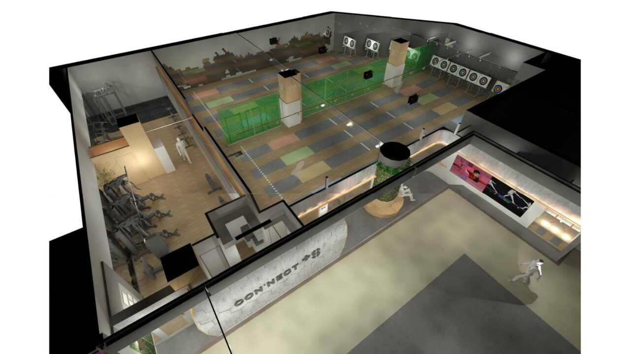 あま市甚目寺のヨシヅヤ甚目寺店内にオープンするKLSPORTS CONNECT+Sの全体イメージ