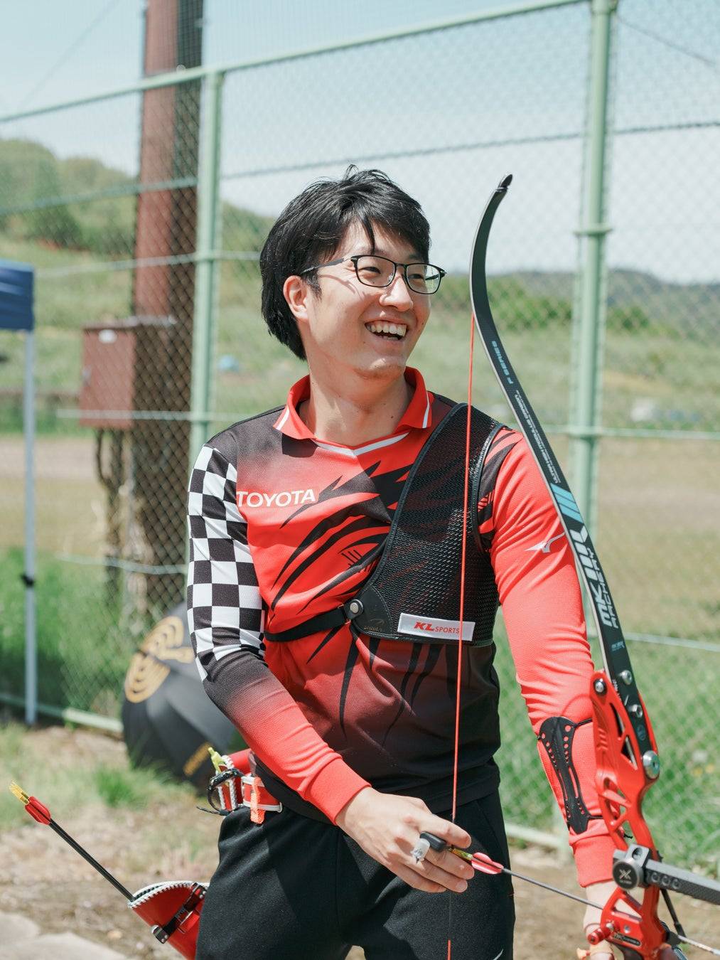 東京2020オリンピックのアーチェリー男子団体で銅メダルを獲得したあま市出身の武藤弘樹選手